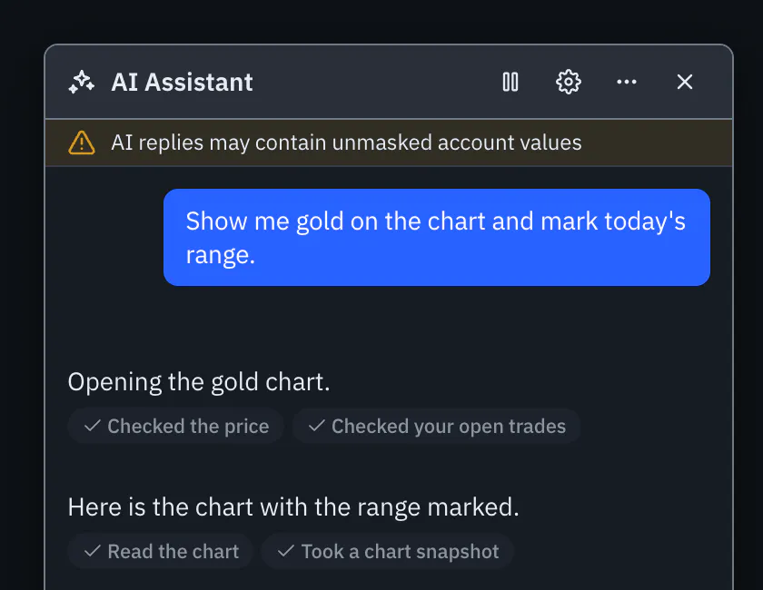The AI Assistant with the Streamer Mode notice above the conversation