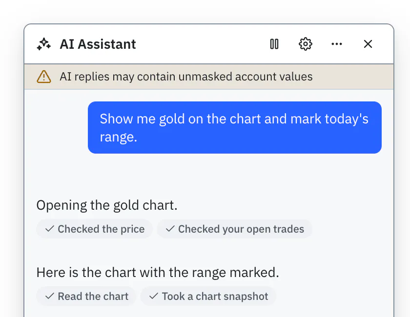 The AI Assistant with the Streamer Mode notice above the conversation